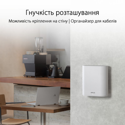 Wi-Fi Mesh система Asus ExpertWiFi EBM68 2pk White (90IG07V0-MO3A40) Wi-Fi Mesh система Asus ExpertWiFi EBM68 2pk White (90IG07V0-MO3A40)