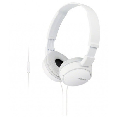 Sony Навушники MDR-ZX110AP On-ear Mic Білий