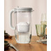 Фільтр-глечик Brita Glass Jug One скляний 2.5л (1.7л очищеної води) з фільтр-картриджем, синій