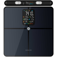Ваги Sencor підлогові діагностичні, 180кг, підсвіч., дисплея, підкл. до смартфону, 4хAAA, скло, темно-синій Ваги Sencor підлогові діагностичні, 180кг, підсвіч., дисплея, підкл. до смартфону, 4хAAA, скло, темно-синій