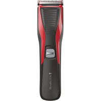 Машинка для стрижки Remington My Groom, від мережі, роторний мотор, насадок-1, сталь, червоно-чорний