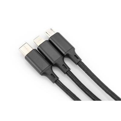 Digitus Кабель 3-in-1 Charger Cable Digitus Кабель 3-in-1 Charger Cable