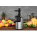 Соковитискач ARDESTO шнековий 200Вт, чаша-0.6л, жмих-0.6л, пластик/метал, сріблясто-чорний