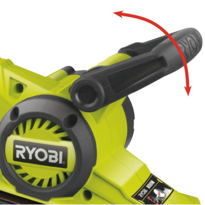 Шлифмашина ленточная Ryobi EBS800 800Вт 76мм 150-320об/мин 3.3кг (5133001148)