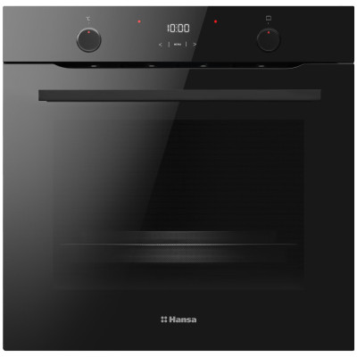 Духова шафа Hansa електрична, 77л, А, дисплей, конвекція, чорний Духова шафа Hansa електрична, 77л, А, дисплей, конвекція, чорний