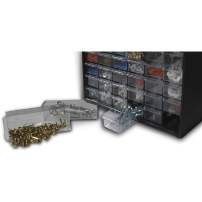 Органайзер вертикальний Stanley, 39 контейнерів, 44.5х36.5x16см, пластик Органайзер вертикальний Stanley, 39 контейнерів, 44.5х36.5x16см, пластик