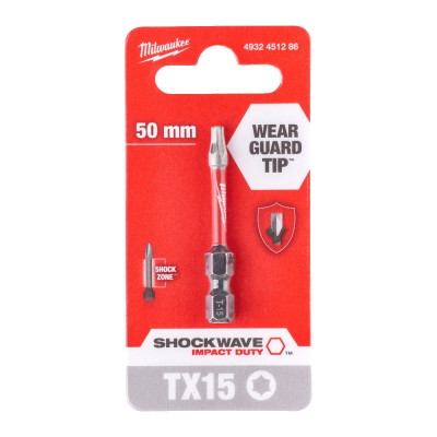 Біта Milwaukee Shockwave, Torx T15х50мм