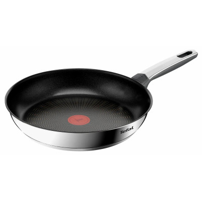 Сковорода Tefal Emotion+, 28см, нержавіюча сталь, бакеліт, чорний Сковорода Tefal Emotion+, 28см, нержавіюча сталь, бакеліт, чорний