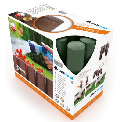 Cellfast Газонна огорожа MAXI, 3 елементи, 2.1м, зелений Cellfast Газонна огорожа MAXI, 3 елементи, 2.1м, зелений