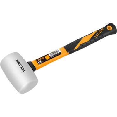 Киянка гумова Tolsen 450г 33мм руків'я скловолокно Киянка гумова Tolsen 450г 33мм руків'я скловолокно