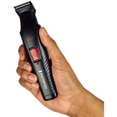 Набір для стрижки Remington Graphite, для голови, вусів, бороди,носа і тіла, акум., насадок-6, чорний