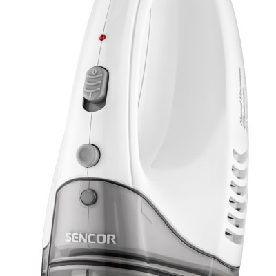 Пилосос Sencor  автомобільний, 450Вт, конт пил -0.5л, автон. робота до 15хв, вага-1.5кг, білий