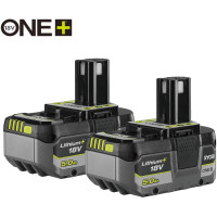 Набір акумуляторів Ryobi ONE+ RB1850X2 Lithium+ 18В 2х5А·год