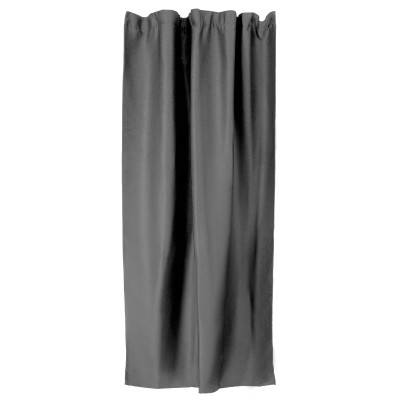Штора ARDESTO 150х270см, блекаут мікровелюр, 100% поліестер, сірий темний