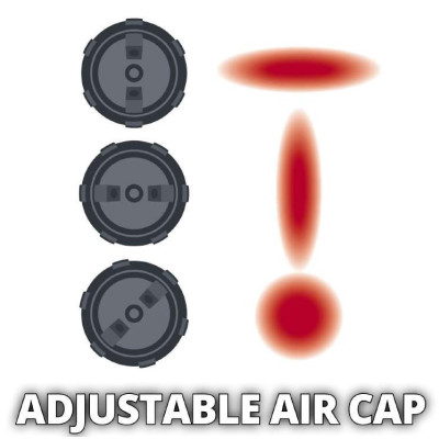 Фарборозпилювач акумуляторний Einhell TC-SY 18/60LI Solo 18В 650мл/хв бачок 800мл без АКБ та ЗП