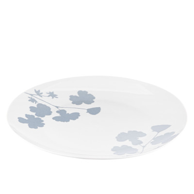 ARDESTO Тарілка обідня Capri, 26.8см, порцеляна, біло-блакитний