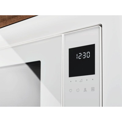 Мікрохвильова піч Electrolux вбудована, 25л, електрон. керування, 900Вт, гриль, дисплей, білий Мікрохвильова піч Electrolux вбудована, 25л, електрон. керування, 900Вт, гриль, дисплей, білий