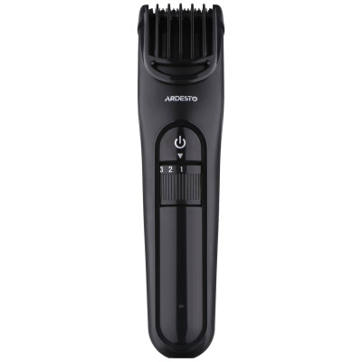 Машинка для стрижки ARDESTO HC-Y10-B, мережа+акум., насадок-1, сталь, чорний