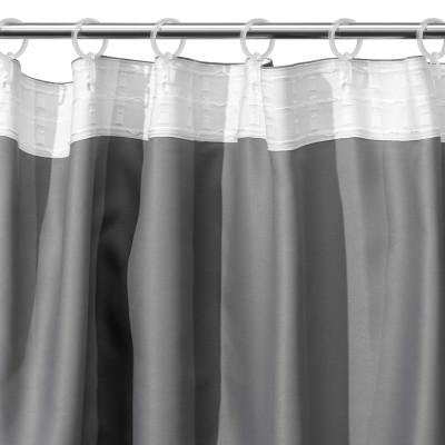 Штора ARDESTO 150х270см, блекаут, 100% поліестер, сірий