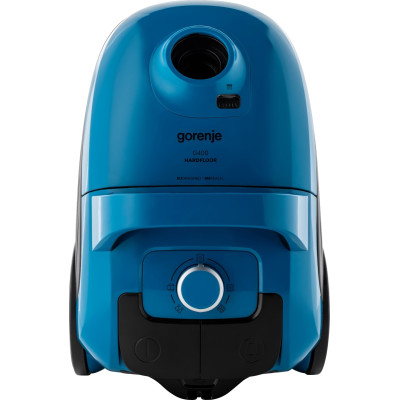 Пилосос Gorenje мішковий, 750Вт, конт пил -3л, HEPA, телескоп трубка, синій