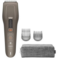 Машинка для стрижки Philips Series 5000, акумулятор, роторний двигун, насадок-2, кейс, сталь, коричневий Машинка для стрижки Philips Series 5000, акумулятор, роторний двигун, насадок-2, кейс, сталь, коричневий