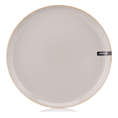 ARDESTO Тарілка десертна Apulia, 20.3см, кераміка, сірий ARDESTO Тарілка десертна Apulia, 20.3см, кераміка, сірий