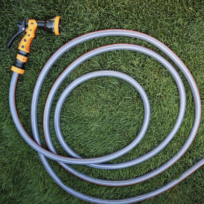 Зрошувач ручний SEQUOIA SWSKIT3 пістолетний пластик цинк 8 режимів регулювання напору води коннектор 2шт штуцер 0.3кг Зрошувач ручний SEQUOIA SWSKIT3 пістолетний пластик цинк 8 режимів регулювання напору води коннектор 2шт штуцер 0.3кг