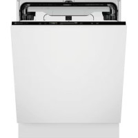 Посудомийна машина Electrolux вбудована, 14компл., D, 60см, дисплей, інвертор, 3й кошик, чорний