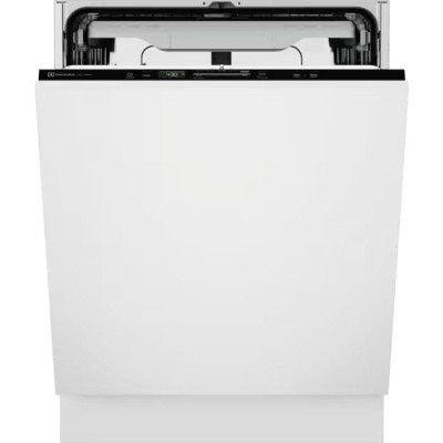 Посудомийна машина Electrolux вбудована, 14компл., D, 60см, дисплей, інвертор, 3й кошик, чорний