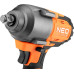 Neo Tools Гайковерт ударний Energy+ 18В безщітковий 2400об·хв 850Нм 1/2