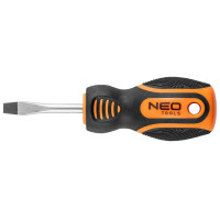 Викрутка Neo Tools плоска, SL5.5x38мм, сталь CrV