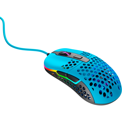 Миша Xtrfy M42, USB-A, RGB, Miami Blue