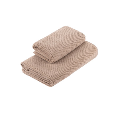 Рушник махровий ARDESTO Air, 50х90см, 100% бавовна, бежевий Рушник махровий ARDESTO Air, 50х90см, 100% бавовна, бежевий