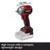 Гайковерт ударний акумуляторний Einhell Professional TP-CW 18/350-C Li BL - Solo 18В 350Нм 0-2400об/хв 1.03кг Гайковерт ударний акумуляторний Einhell Professional TP-CW 18/350-C Li BL - Solo 18В 350Нм 0-2400об/хв 1.03кг