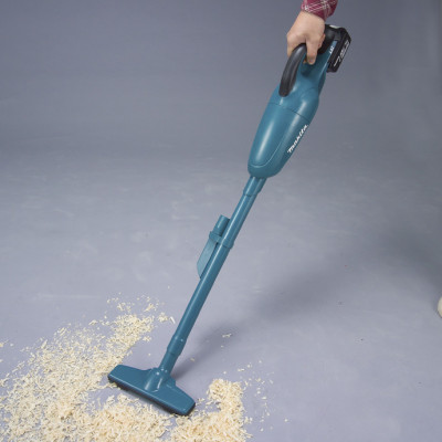 Makita Пилосос професійний акумуляторний DCL180Z, LXT 18В, 36мБар, контейнер 0.65л, без АКБ та ЗП