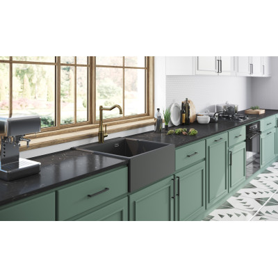 Змішувач для кухні Deante Tamizo, довж.виливу - 225мм, поворотний, 1важіль, латунь Змішувач для кухні Deante Tamizo, довж.виливу - 225мм, поворотний, 1важіль, латунь