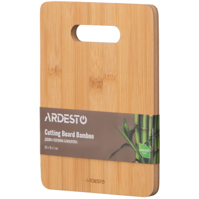 Дошка кухонна ARDESTO Midori, 20х15х1см, бамбук Дошка кухонна ARDESTO Midori, 20х15х1см, бамбук