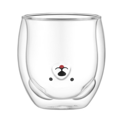 ARDESTO Набір чашок з подвійними стінками Animals, 300мл, 2шт, боросилікатне скло, прозорий ARDESTO Набір чашок з подвійними стінками Animals, 300мл, 2шт, боросилікатне скло, прозорий