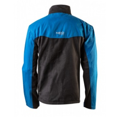 Куртка робоча Neo Tools HD+, 100% бавовна, XXL(56), чорно-синій