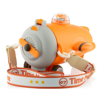 Пляшка для води ARDESTO Plane 550мл, пластик, оранжевий