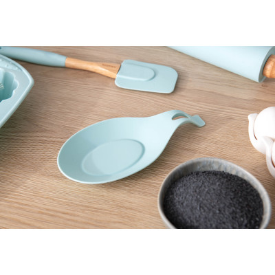 ARDESTO Підставка під ложку Fresh, 19,5*9,5*1,8 см, блакитний, силікон ARDESTO Підставка під ложку Fresh, 19,5*9,5*1,8 см, блакитний, силікон