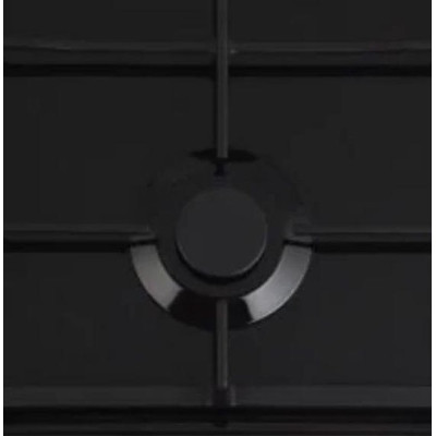 Варильна поверхня Hansa газова, 60см, чавун, чорний Варильна поверхня Hansa газова, 60см, чавун, чорний