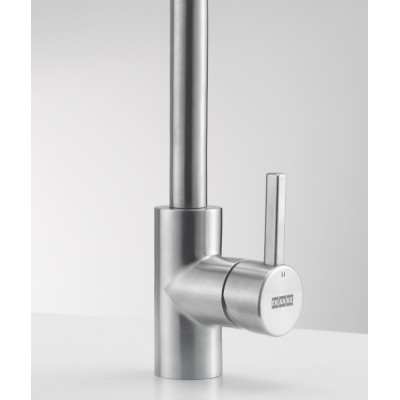 Змішувач для кухні Franke Eos Neo U, довж.виливу - 220мм, поворотний, 1+аератор, нерж