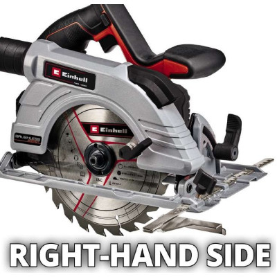 Einhell Пила циркулярна TE-CS 18/190 Li BL - Solo акум., PXC, безщітк., 3800 об/хв, 3.23 кг (без АКБ і ЗП)