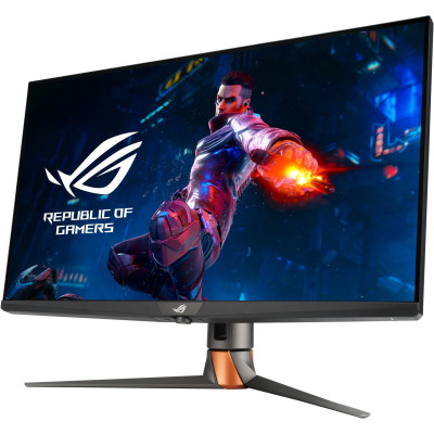 Монитор Asus 32" ROG Swift PG32UQXR 2xHDMI, 2xDP, 2xUSB, IPS, 3840x2160, 160Hz, 1ms, sRGB 160%, FreeSync, HAS, HDR1000