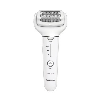 Епілятор Panasonic пінцетний, акумуляторний , пінцет.-60, волог.+сух., насадок-2, футляр , білий