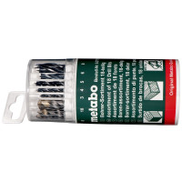 Набір свердел по металу, дереву, каменю Metabo, 18шт Набір свердел по металу, дереву, каменю Metabo, 18шт