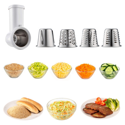 Кухонна машина Sencor Paul 1 1700Вт, чаша-метал, корпус-метал/пластик, насадок-20, метал Кухонна машина Sencor Paul 1 1700Вт, чаша-метал, корпус-метал/пластик, насадок-20, метал