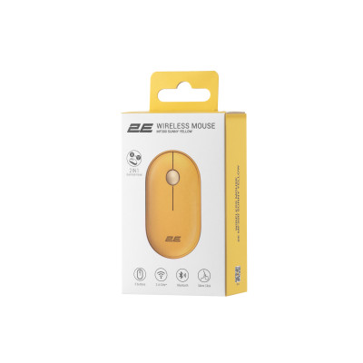 2E Миша MF300 Silent WL BT Sunny yellow