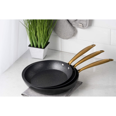 ARDESTO Сковорідка Black Mars 24 см, чорний, алюміній ARDESTO Сковорідка Black Mars 24 см, чорний, алюміній